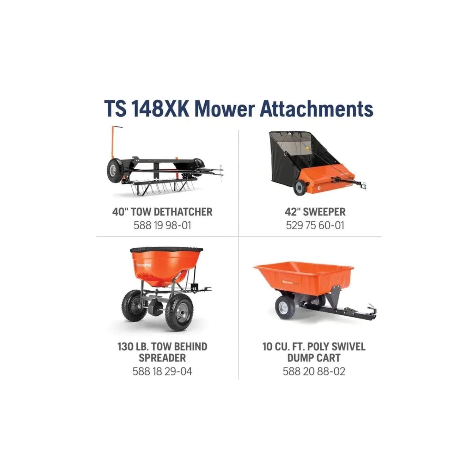 Husqvarna TS 348 (48″) 24HP Kohler Garden Tractor - Image 4