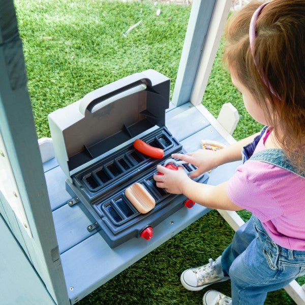Timber Trail Wooden Outdoor Playhouse - Image 7