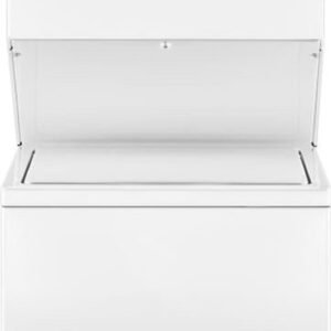 Whirlpool 3.5 Cu. Ft. Stacked Electric Laundry Center with 9 Wash Cycles and AutoDry System, White