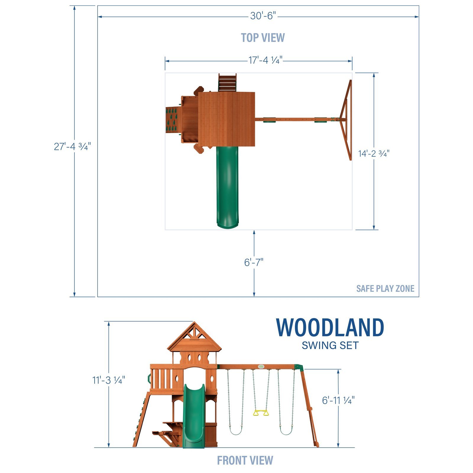Woodland Swing Set - Image 14