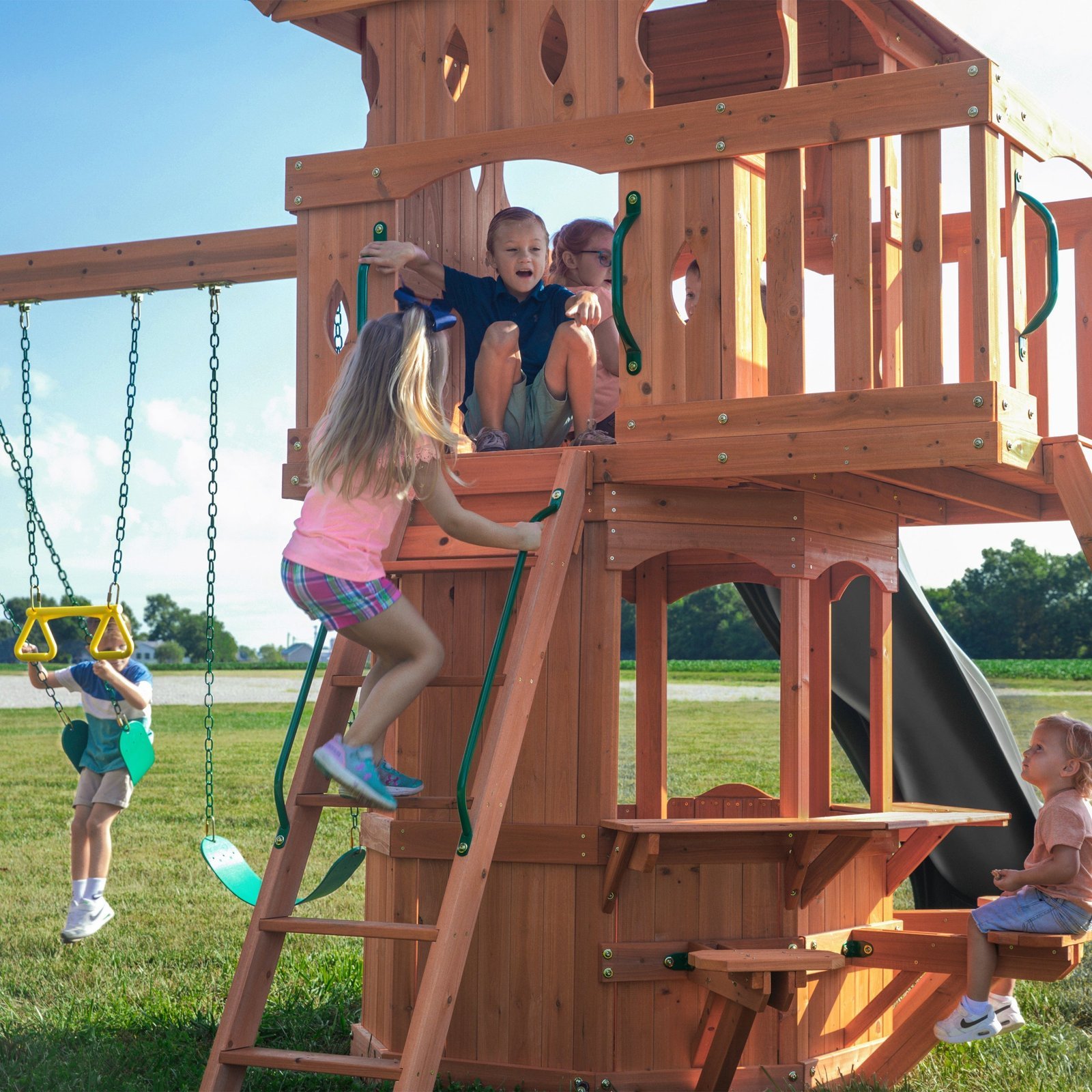 Woodland Swing Set - Image 9