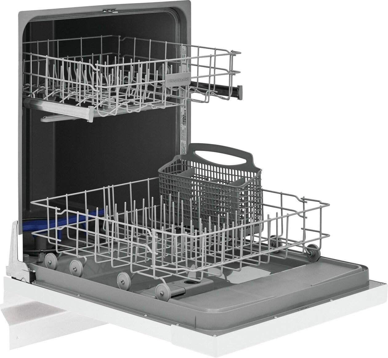Frigidaire FDPC4221AW 24" Built-In Dishwasher, Front Control, White - Image 2