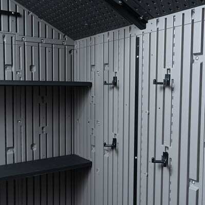 Lifetime 20 x 8 Foot Outdoor Storage Shed - Image 35