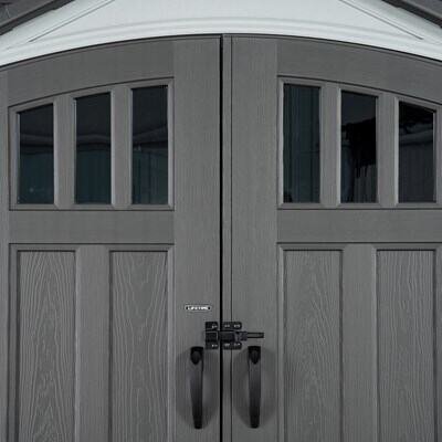 Lifetime 15-ft x 8-ft Dual Entry Outdoor Storage Shed - Image 21