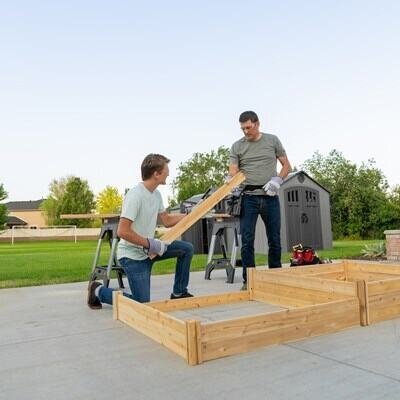 Lifetime 20 x 8 Foot Outdoor Storage Shed - Image 40