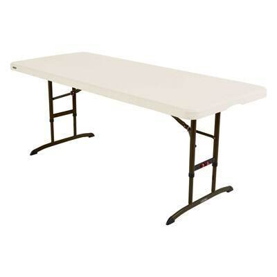 Lifetime 6-Foot Adjustable Height Nesting Table (Commercial) - Image 14