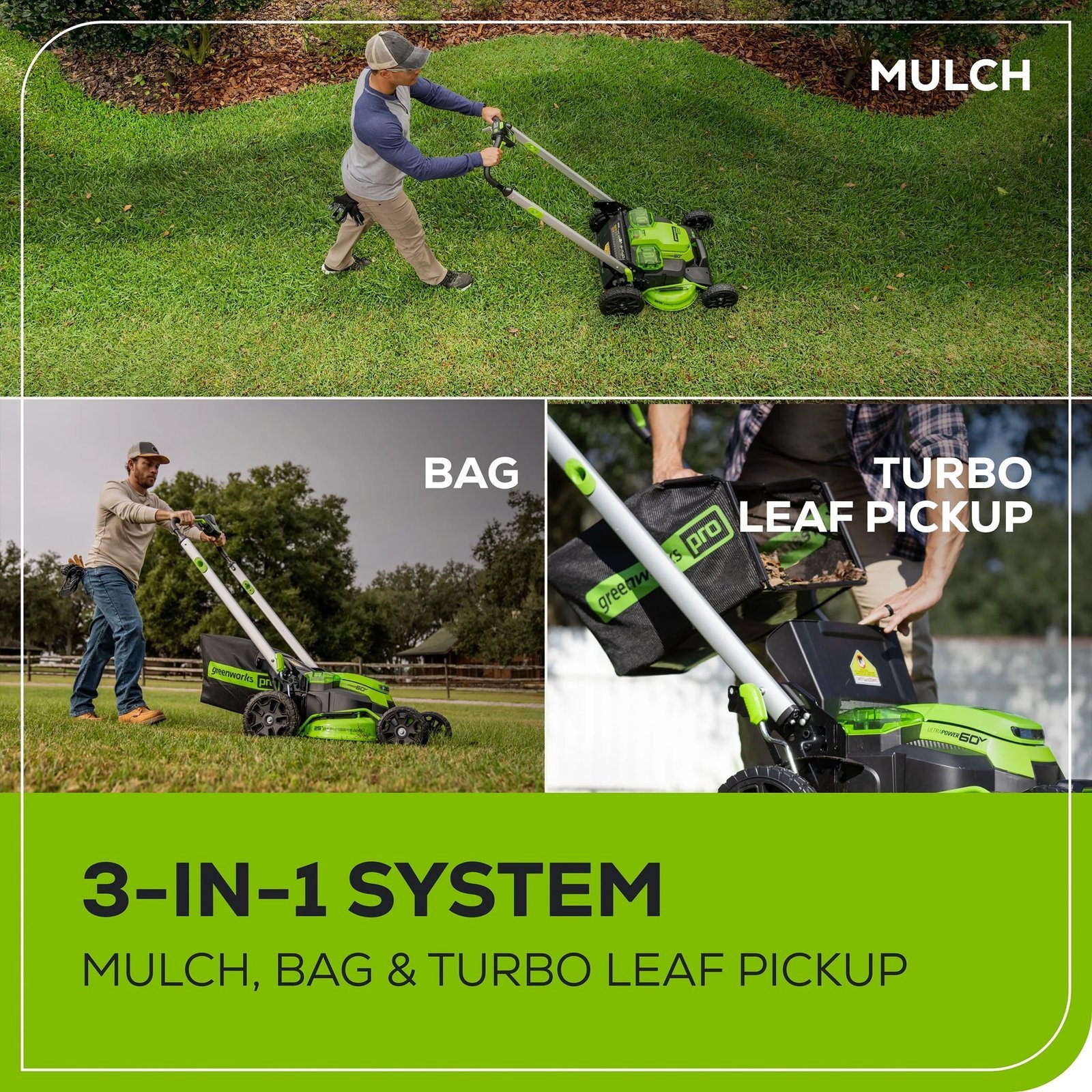Greenworks 60V 25" Cordless Brushless Self-Propelled Mower + Two (2) 4.0Ah Batteries & Dual Port Charger - Image 7