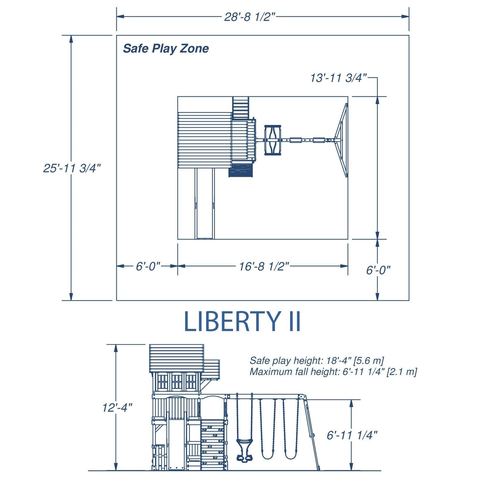 Liberty II Swing Set - Image 3
