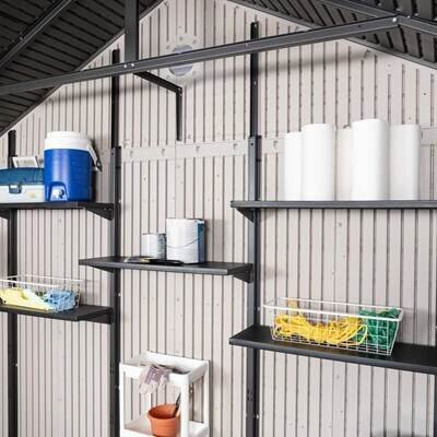 Lifetime 11 Ft. x 13.5 Ft. Outdoor Storage Shed - Image 21