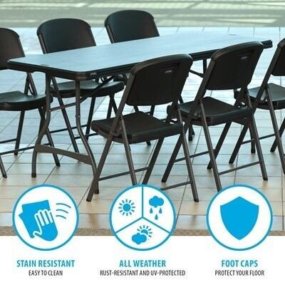 Lifetime 6-Foot Commercial Nesting Folding Table - Image 7