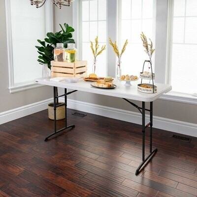 Lifetime 6-Foot Adjustable Height Nesting Table (Commercial) - Image 27
