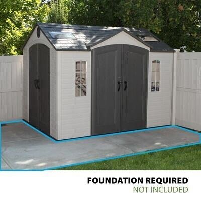 Lifetime 10 Ft. x 8 Ft. Outdoor Storage Shed - Image 5