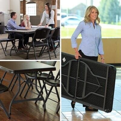 Lifetime 6-Foot Commercial Nesting Folding Table - Image 8