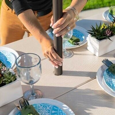 Lifetime 6-Foot W-Frame Folding Picnic Table - Image 25