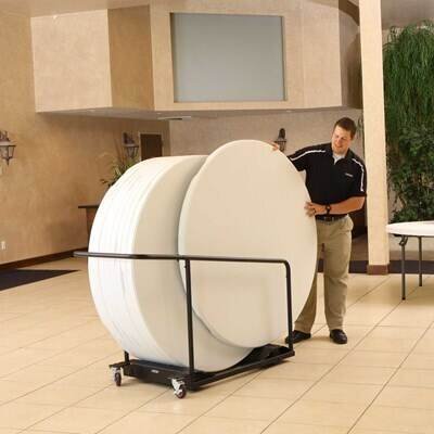 Lifetime (15) 60 in. Tables and Cart Combo - Image 20