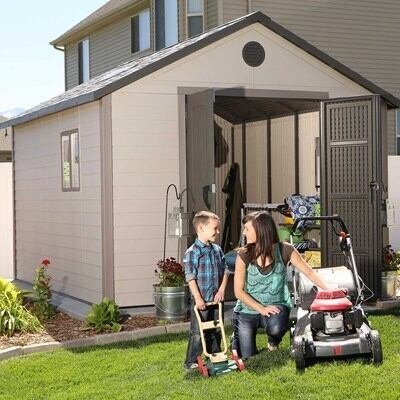 Lifetime 11 Ft. x 13.5 Ft. Outdoor Storage Shed - Image 45