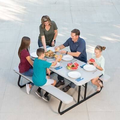 Lifetime 6-Foot Classic Folding Picnic Table - Image 21