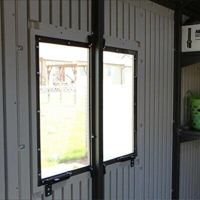 Lifetime 11 Ft. x 13.5 Ft. Outdoor Storage Shed - Image 36