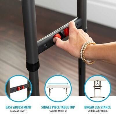 Lifetime 6-Foot Adjustable Height Nesting Table (Commercial) - Image 4