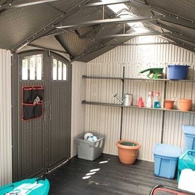 Lifetime 17.5 Ft. x 8 Ft. Outdoor Storage Shed - Image 27