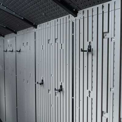 Lifetime 20 x 8 Foot Outdoor Storage Shed - Image 32