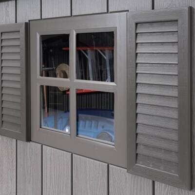 Lifetime 20 x 8 Foot Outdoor Storage Shed - Image 12