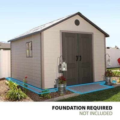 Lifetime 11 Ft. x 13.5 Ft. Outdoor Storage Shed - Image 2