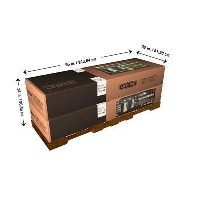 Lifetime 10 Ft. x 8 Ft. Outdoor Storage Shed - Image 27