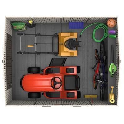 Lifetime 10 Ft. x 8 Ft. Outdoor Storage Shed - Image 10