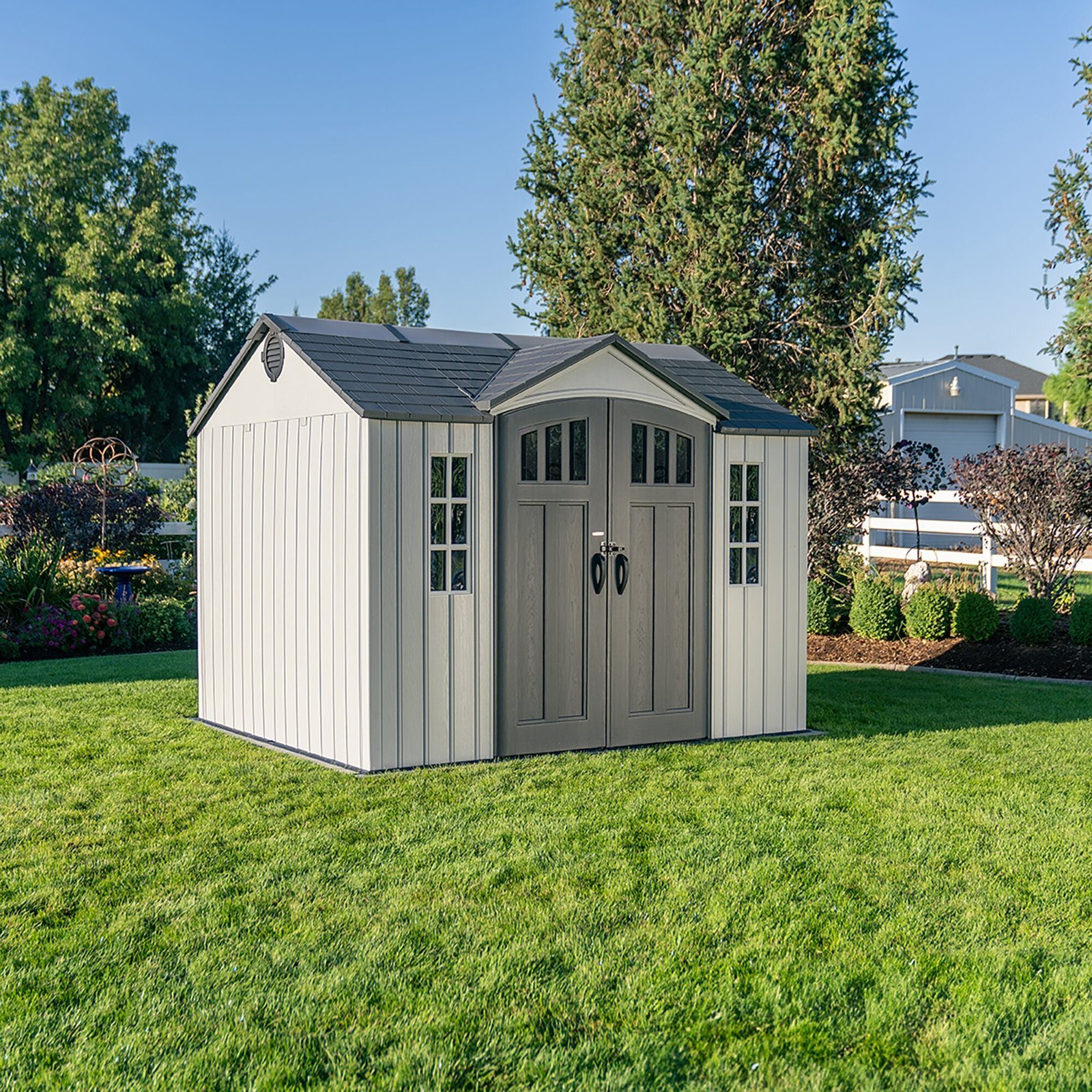 Lifetime 10 Ft. X 8 Ft. Side Entry Outdoor Storage Shed - Image 2