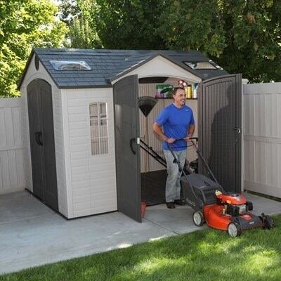 Lifetime 10 Ft. x 8 Ft. Outdoor Storage Shed - Image 11