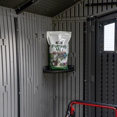 Lifetime 20 x 8 Foot Outdoor Storage Shed - Image 54