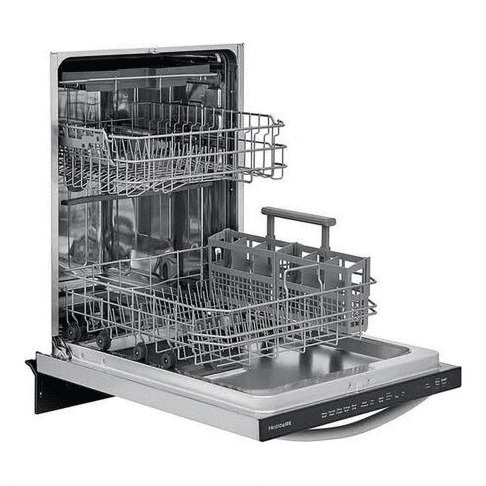 Frigidaire FDSH4501AS 24" Wide Top Control Dishwasher, Stainless Steel - Image 9