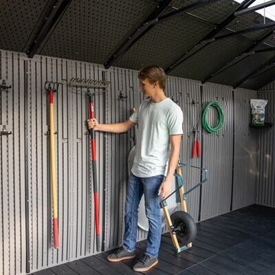 Lifetime 20 x 8 Foot Outdoor Storage Shed - Image 10