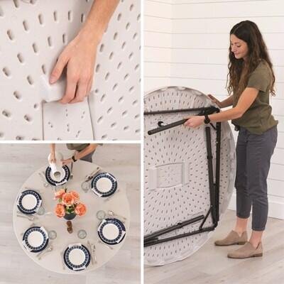 Lifetime 48-Inch Round Nesting Table (Light Commercial) - Image 10