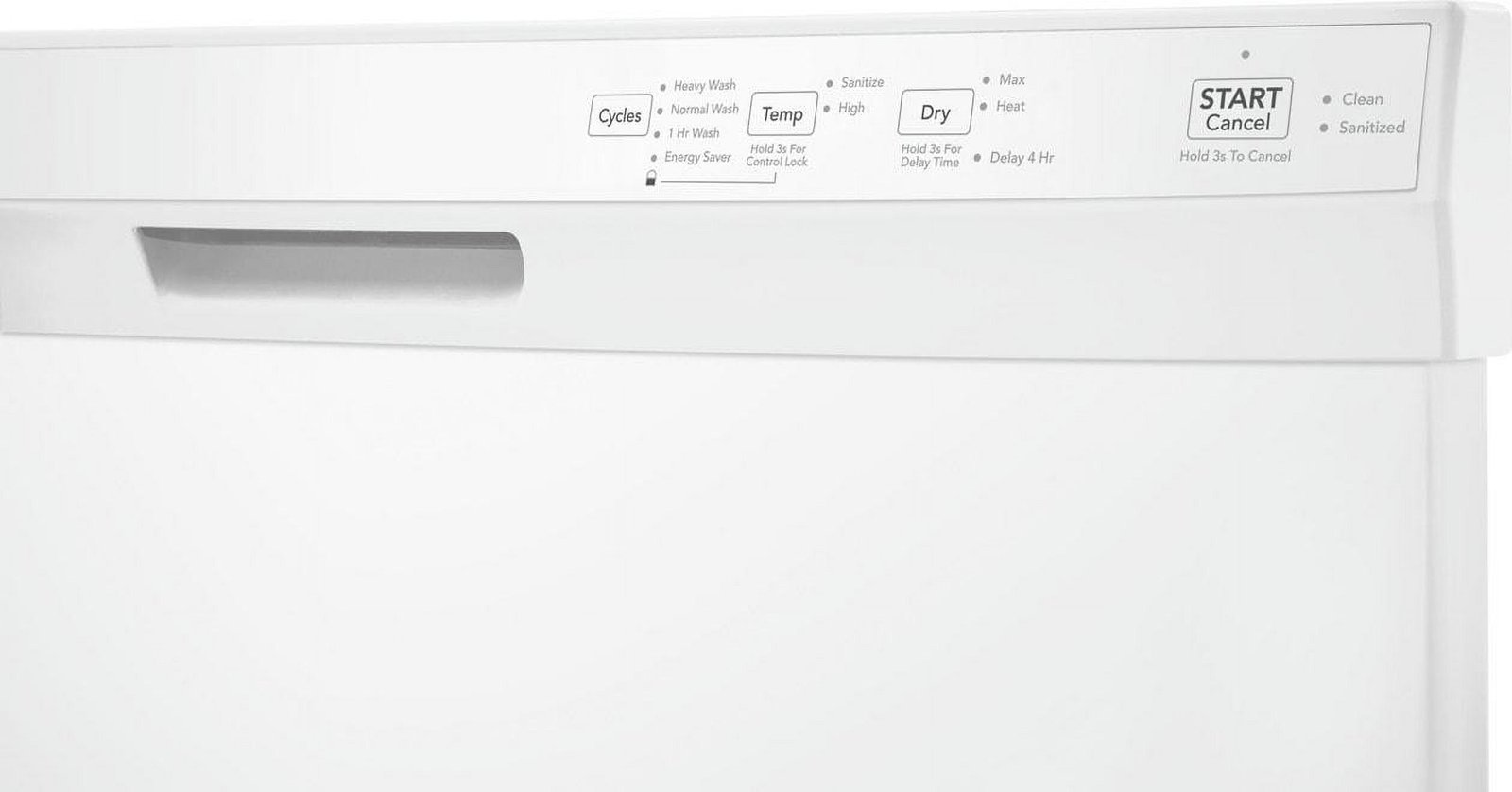 Frigidaire FDPC4314AW 24" Built-in dishwasher, White - Image 3