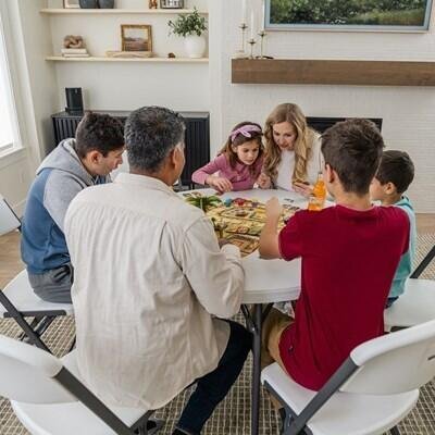 Lifetime 48-Inch Round Nesting Table - Image 48
