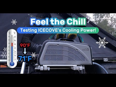 SUNJOY IceCove Portable Air Conditioner with 1 Power Bank for Outdoor Tents and Indoors - Blue - Image 3